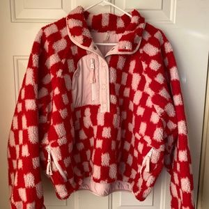 Free People Movement Hit the Slopes printed fleece pullover